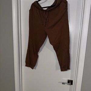 Zenana Outfitters Camel Colored Track Pants